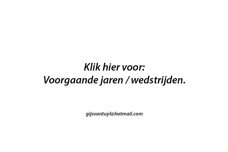 Voorgaande jaren wedstrijden