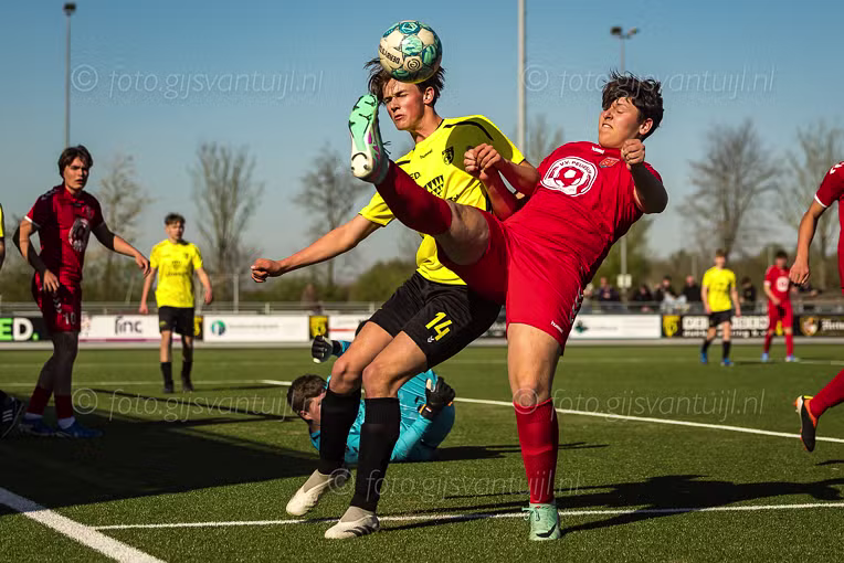 2025_04_05 GVV63 JO19 1 - Peursum JO19 1 4-0
